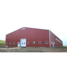 Prefab Light Steel Structure Hay Hoarding Warehouse Building (KXD-114)